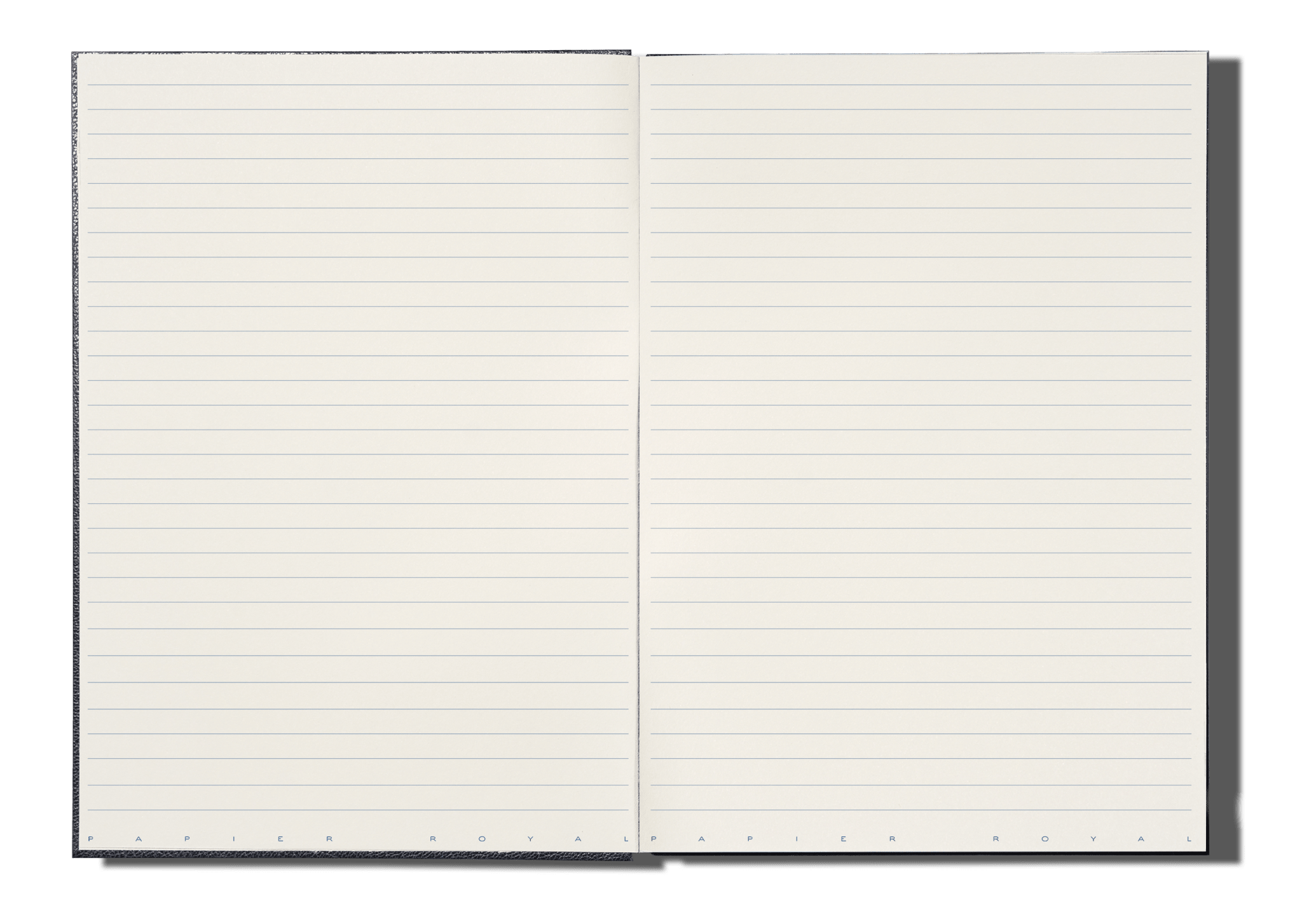 Papier Royal - Royal Notebook A4 Dark Blue Leather - Papier Royal