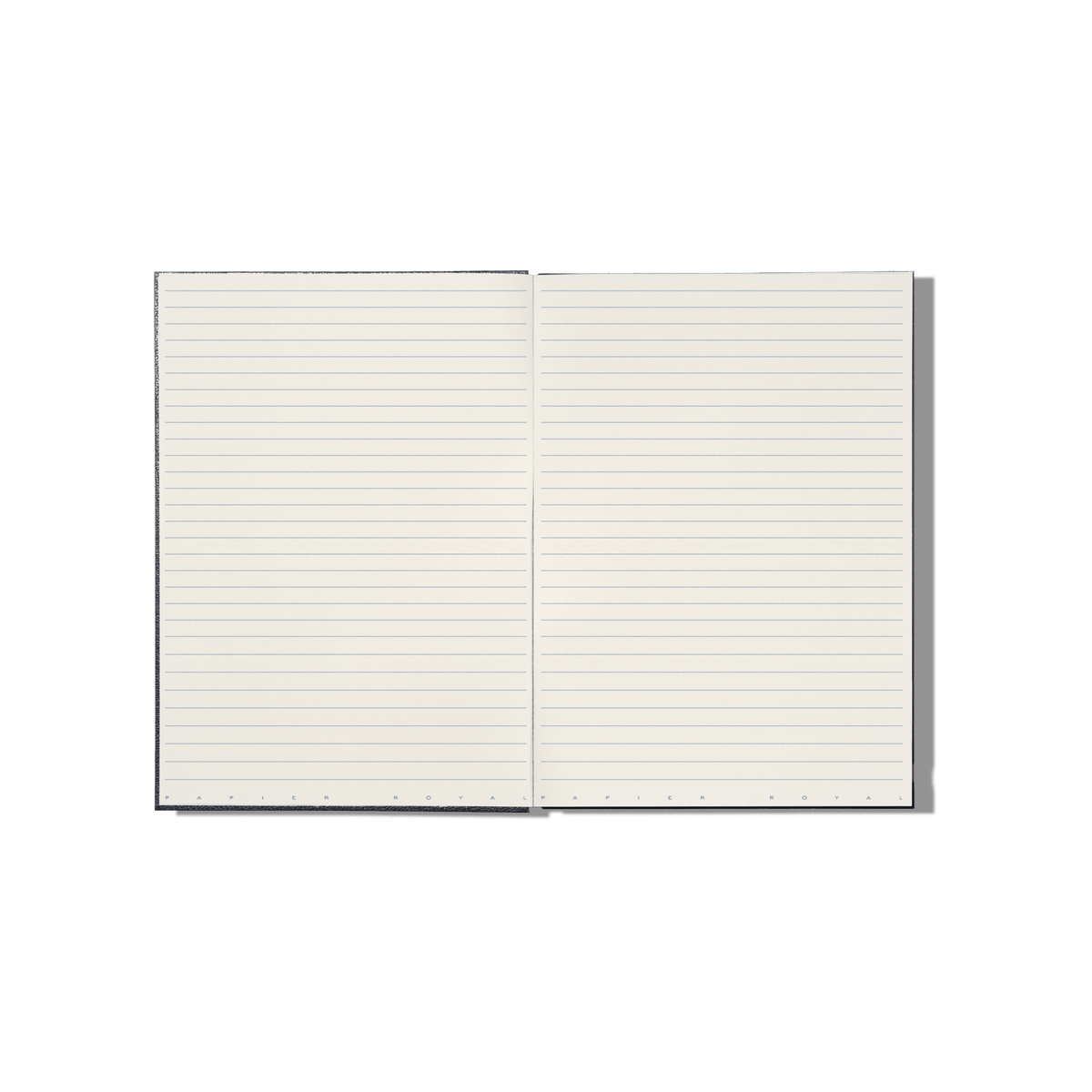 Papier Royal - Royal Notebook A4 Dark Blue Leather - Papier Royal