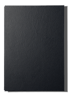 Papier Royal - Royal Notebook A4 Dark Blue Leather - Papier Royal
