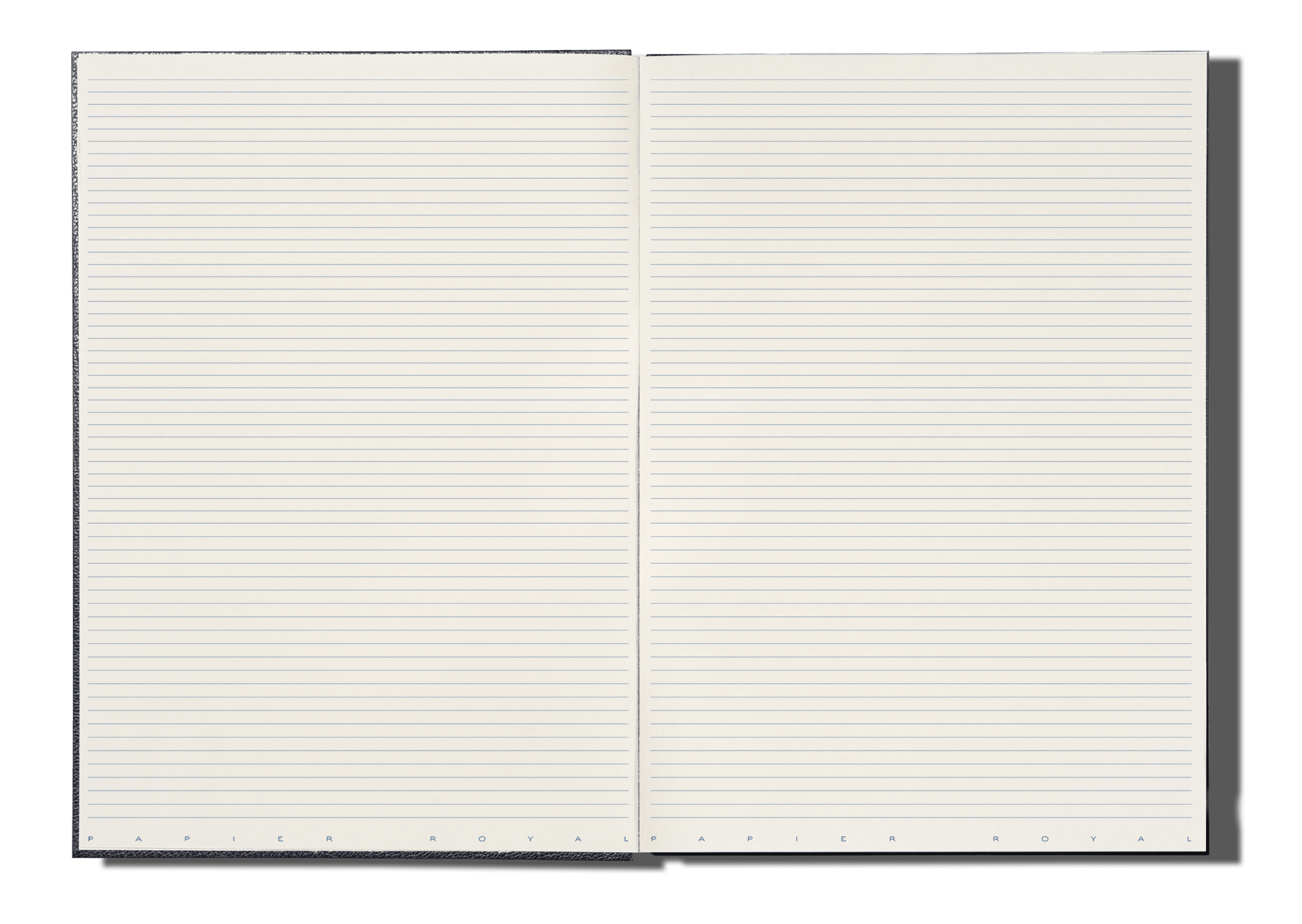 Papier Royal - Royal Notebook A4 Dark Blue Leather - Papier Royal