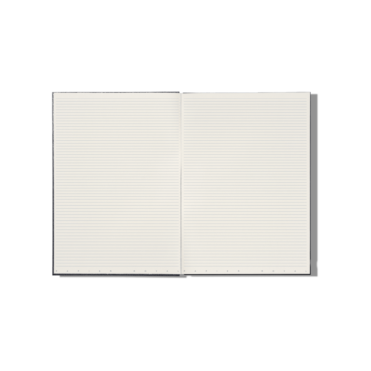 Papier Royal - Royal Notebook A4 Dark Blue Leather - Papier Royal
