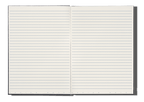 Papier Royal - Royal Notebook A4 Dark Blue Leather - Papier Royal