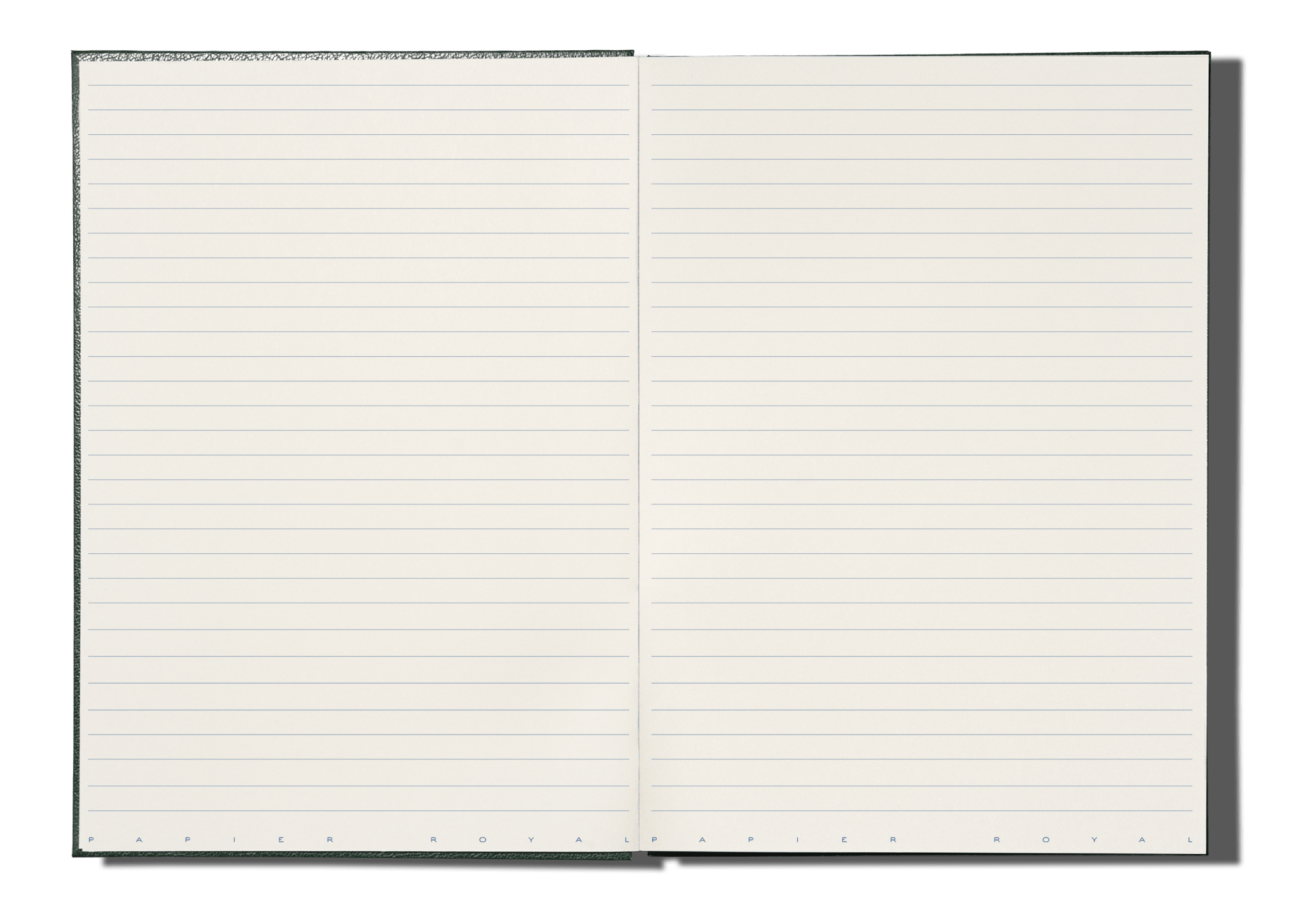 Papier Royal - Royal Notebook A4 Dark Green Canvas - Papier Royal
