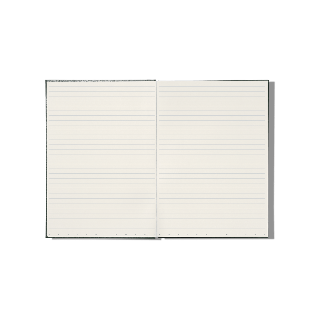 Papier Royal - Royal Notebook A4 Dark Green Canvas - Papier Royal