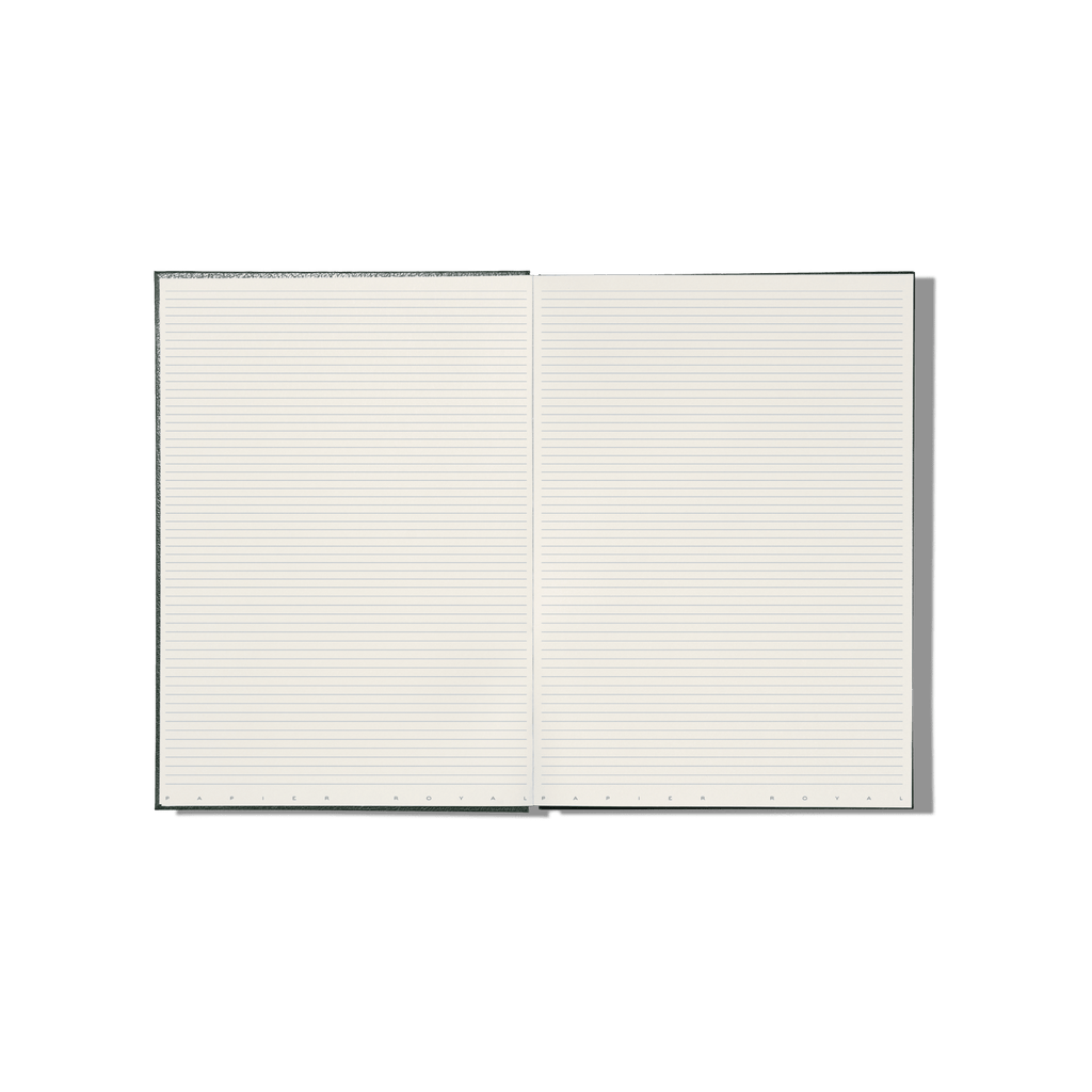 Papier Royal - Royal Notebook A4 Dark Green Canvas - Papier Royal