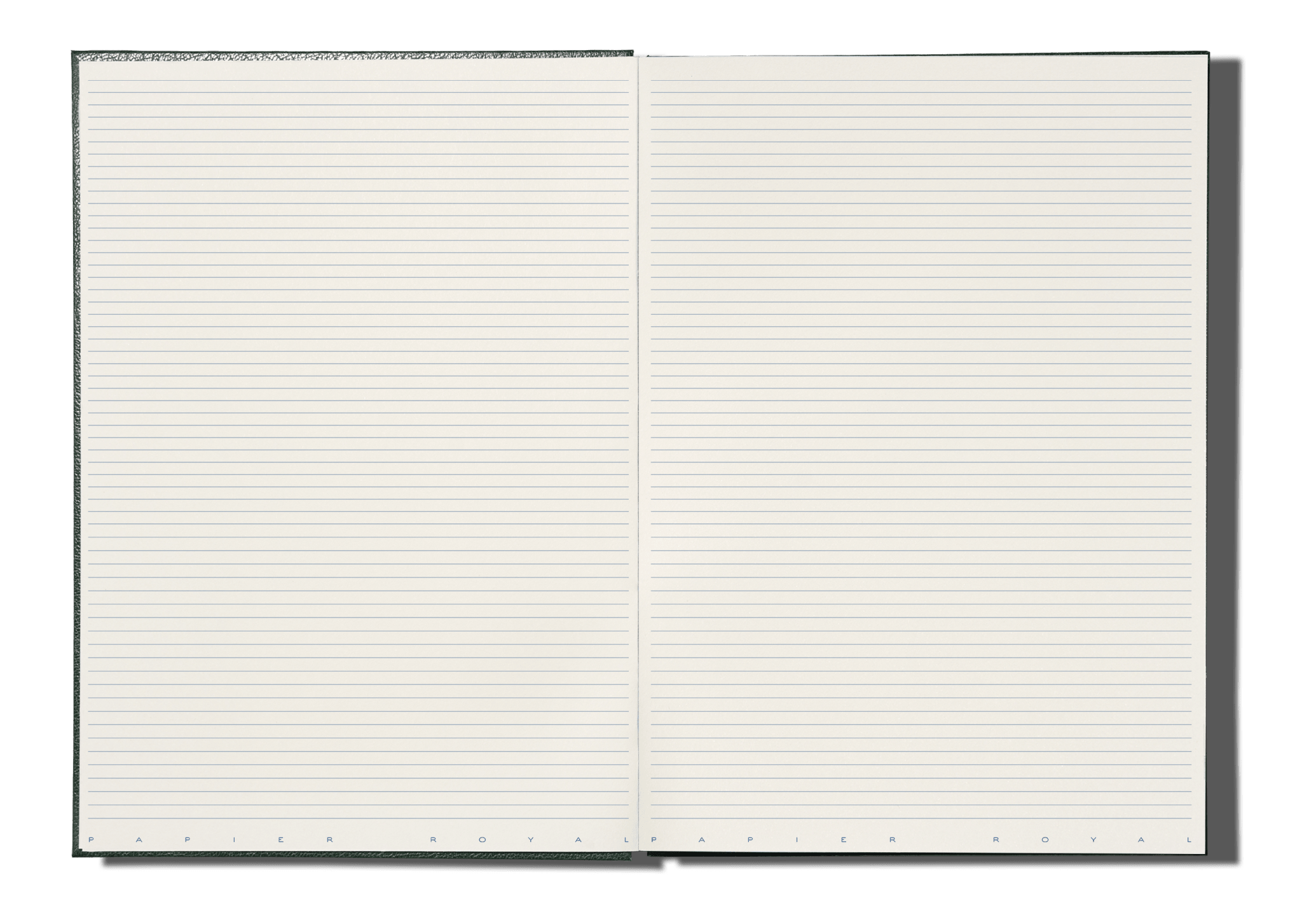 Papier Royal - Royal Notebook A4 Dark Green Canvas - Papier Royal