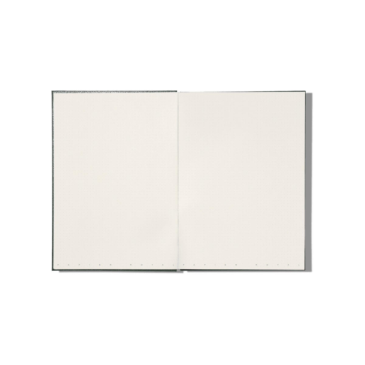 Papier Royal - Royal Notebook A4 Dark Green Canvas - Papier Royal
