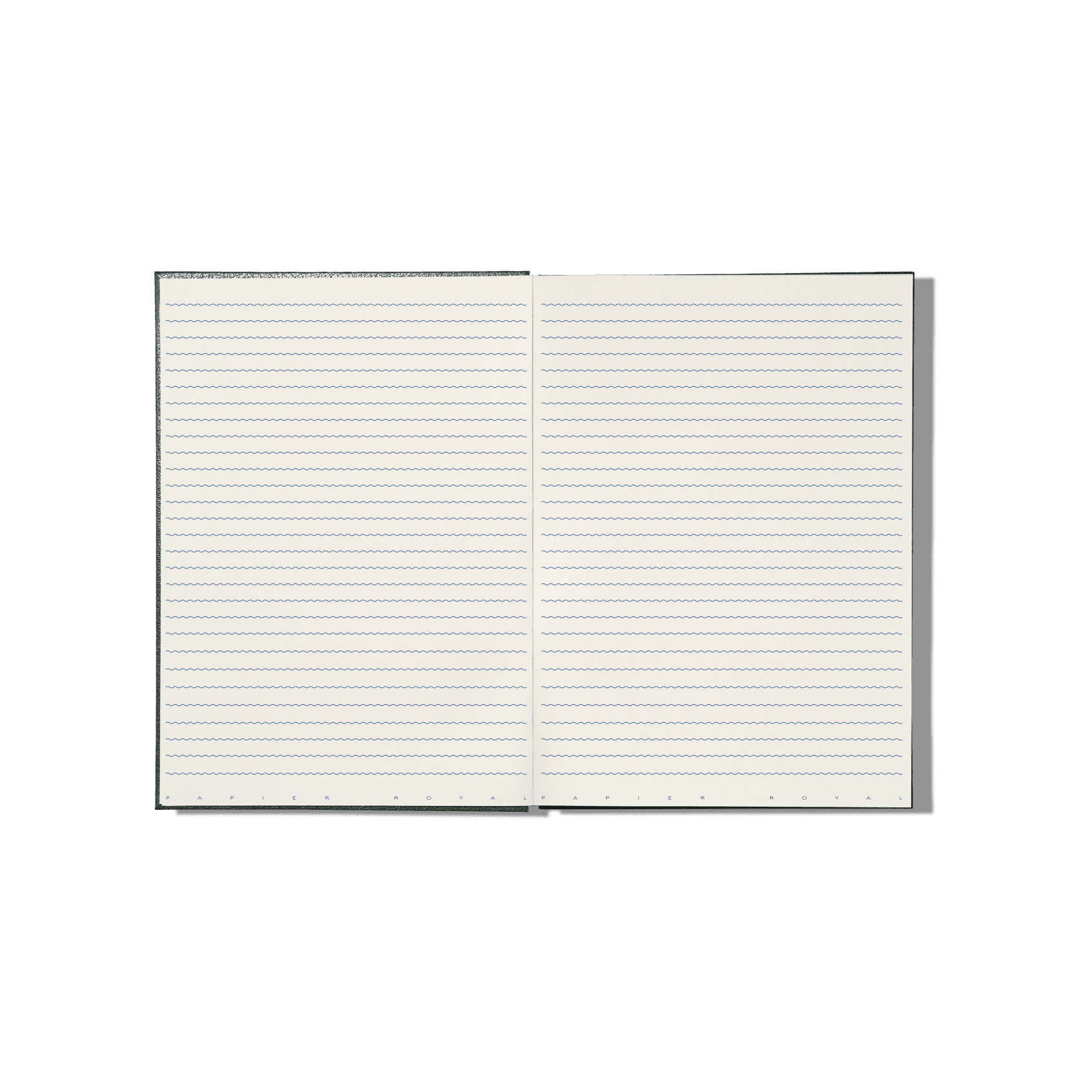Papier Royal - Royal Notebook A4 Dark Green Canvas - Papier Royal