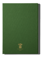 Papier Royal - Royal Notebook A4 Dark Green Canvas - Papier Royal