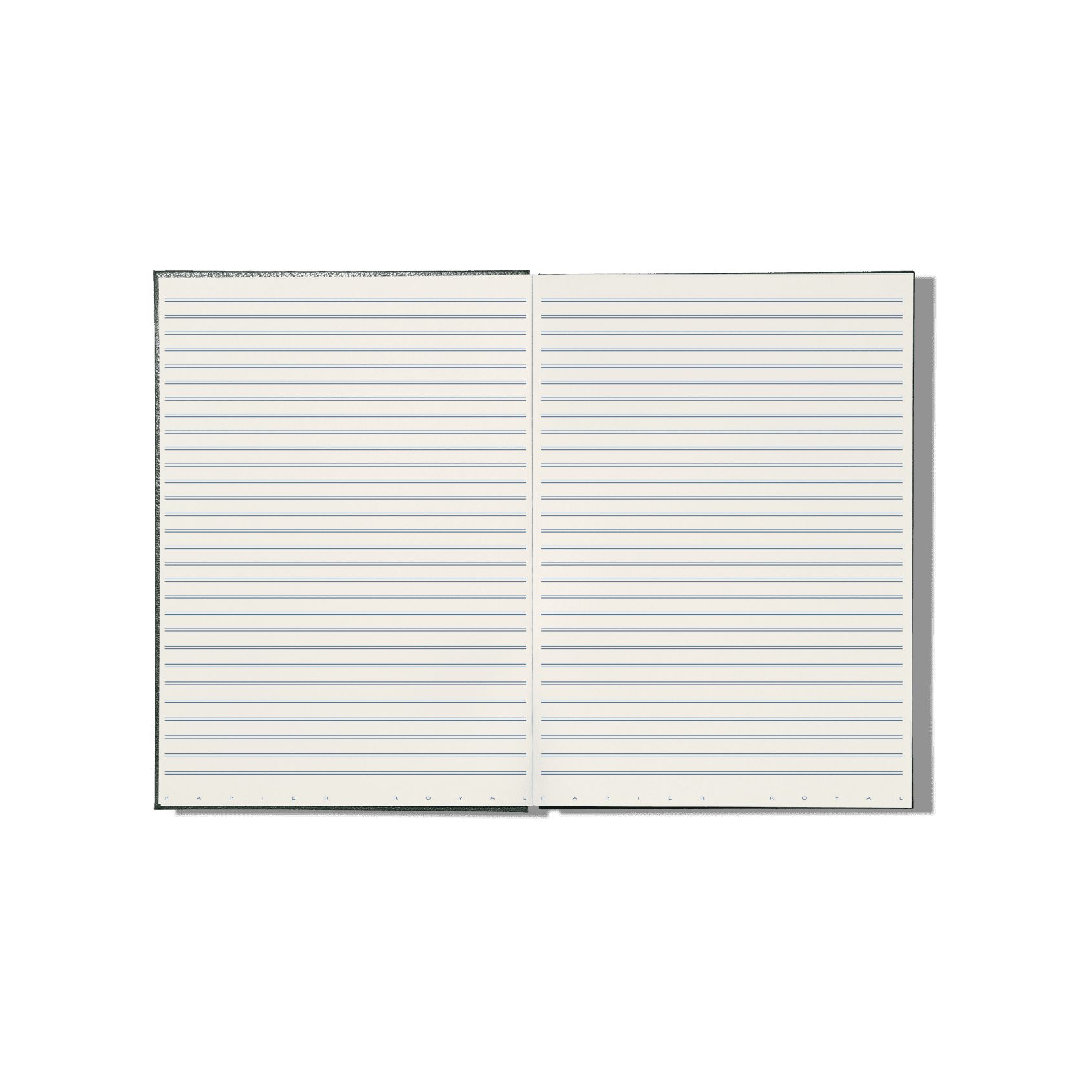 Papier Royal - Royal Notebook A4 Dark Green Canvas - Papier Royal