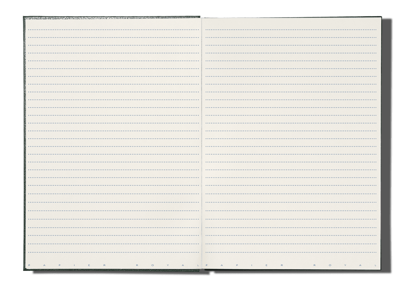 Papier Royal - Royal Notebook A4 Dark Green Canvas - Papier Royal