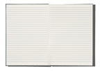 Papier Royal - Royal Notebook A4 Dark Green Canvas - Papier Royal