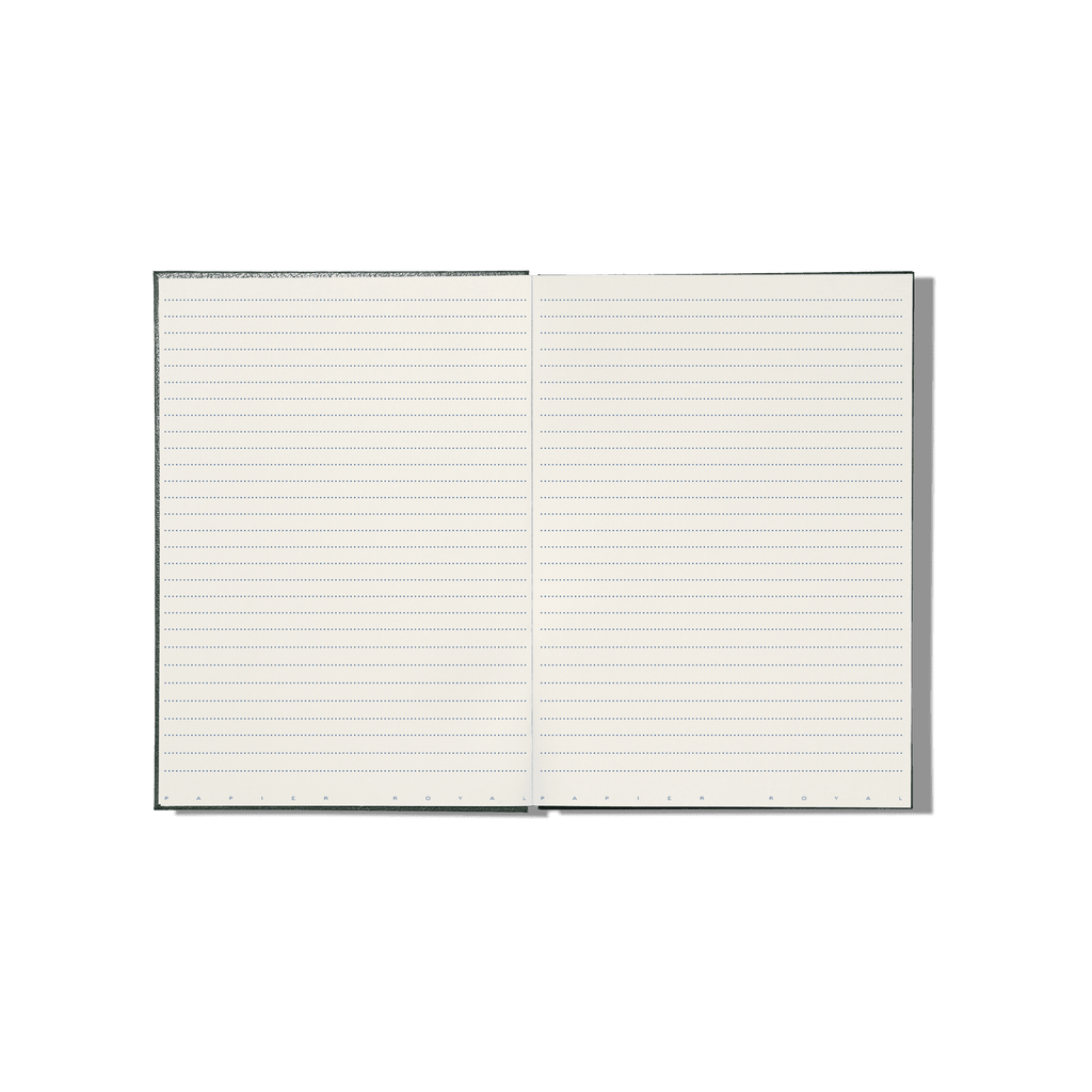 Papier Royal - Royal Notebook A4 Dark Green Canvas - Papier Royal