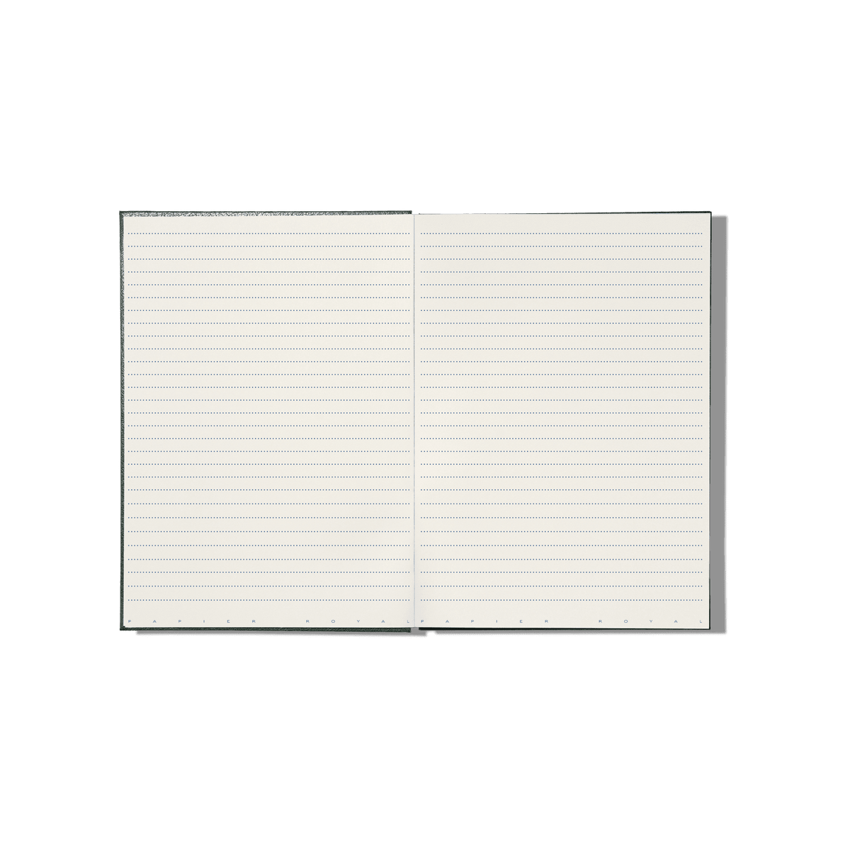Papier Royal - Royal Notebook A4 Dark Green Canvas - Papier Royal