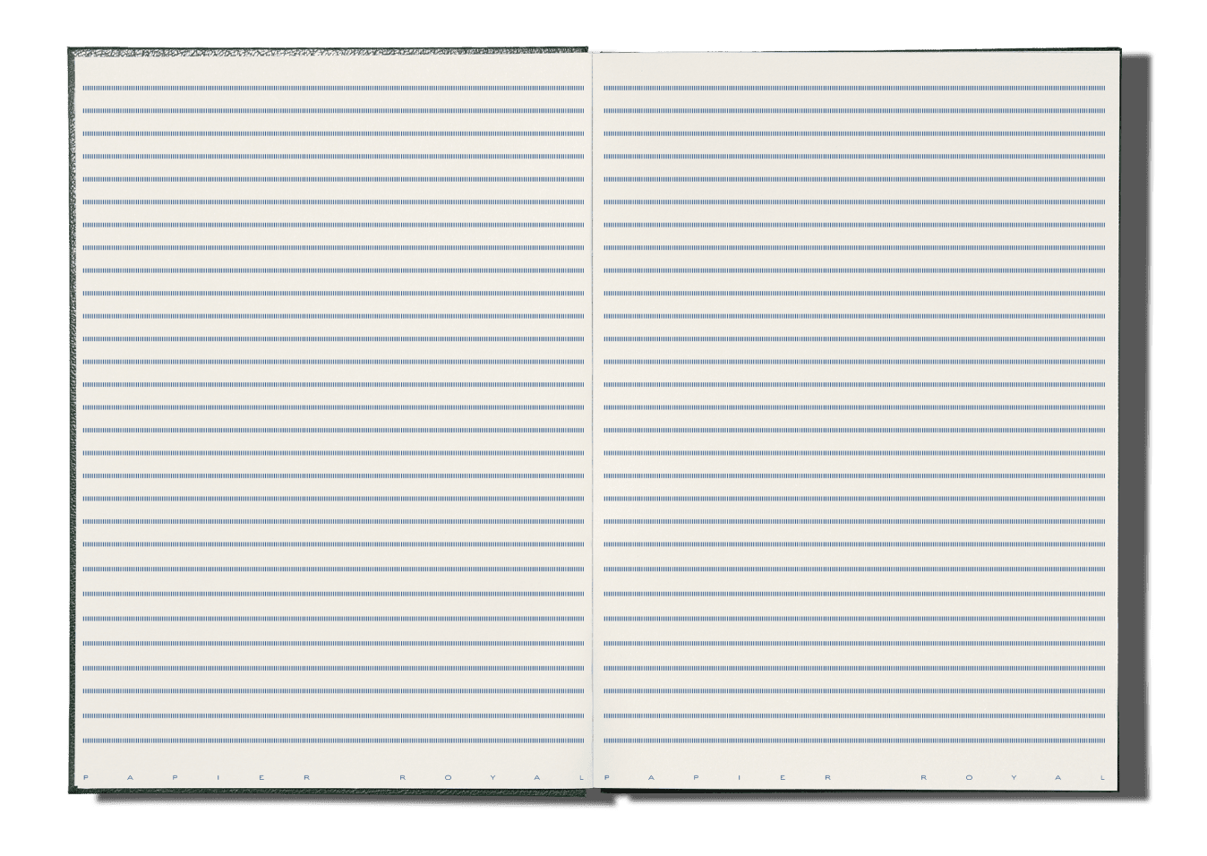 Papier Royal - Royal Notebook A4 Dark Green Canvas - Papier Royal