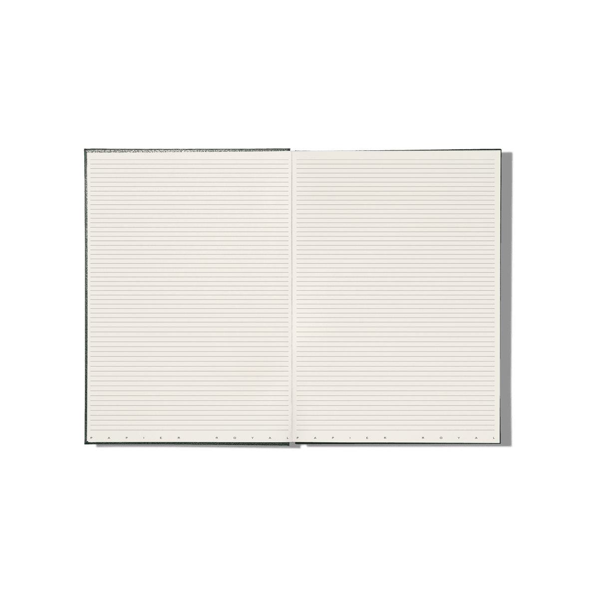 Papier Royal - Royal Notebook A4 Dark Green Leather - Papier Royal