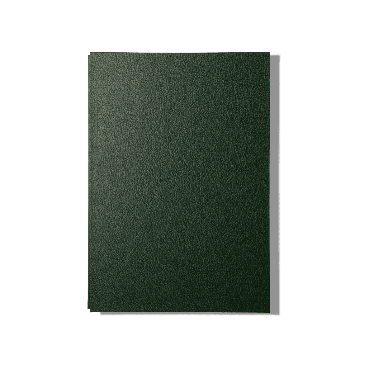 Papier Royal - Royal Notebook A4 Dark Green Leather - Papier Royal