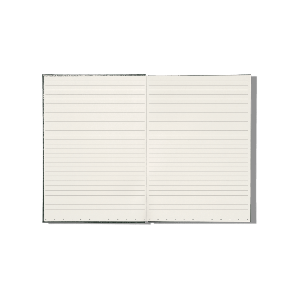 Papier Royal - Royal Notebook A4 Dark Green Leather - Papier Royal