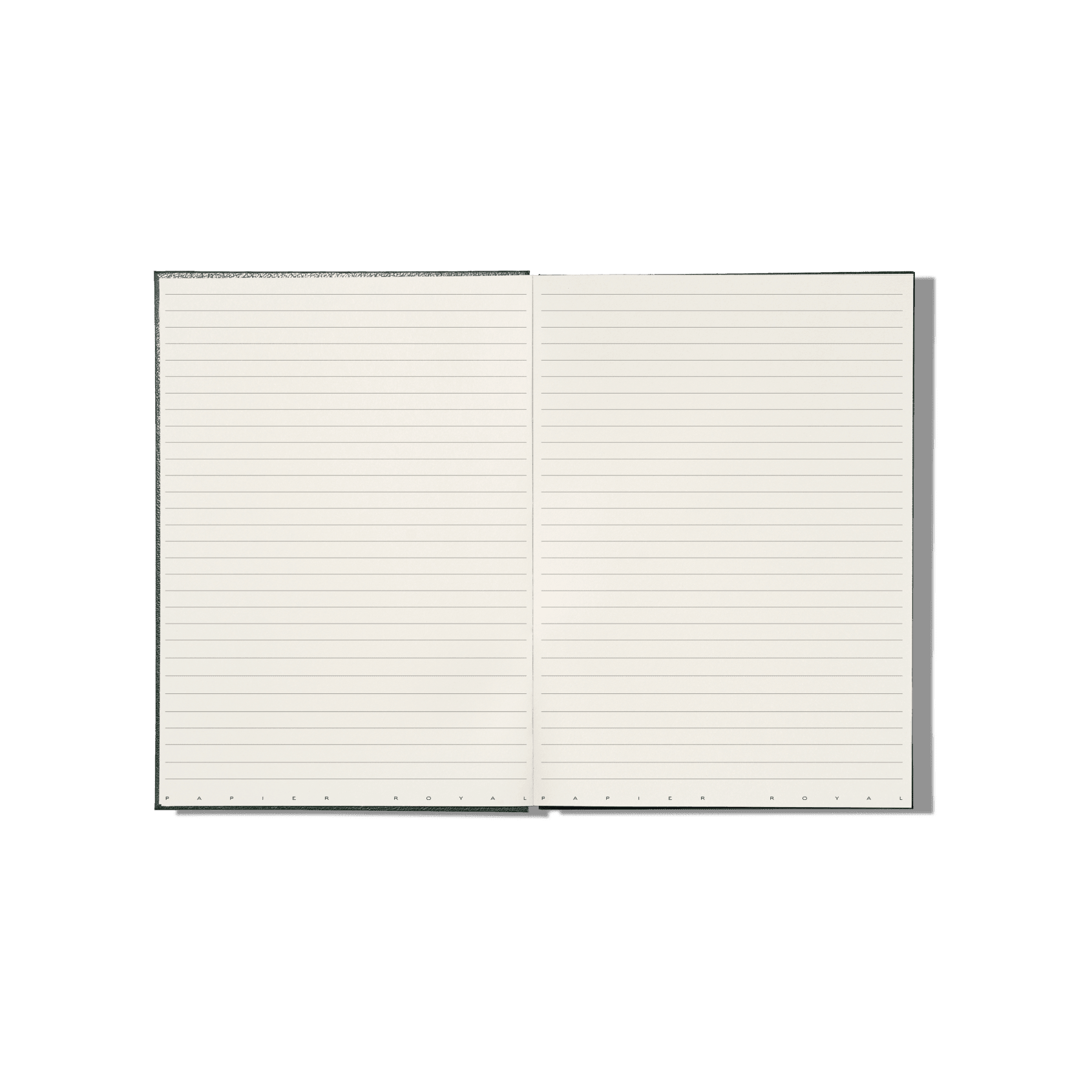 Papier Royal - Royal Notebook A4 Dark Green Leather - Papier Royal