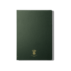Papier Royal - Royal Notebook A4 Dark Green Leather - Papier Royal