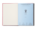 Papier Royal - Royal Notebook A4 Dark Red Canvas - Papier Royal