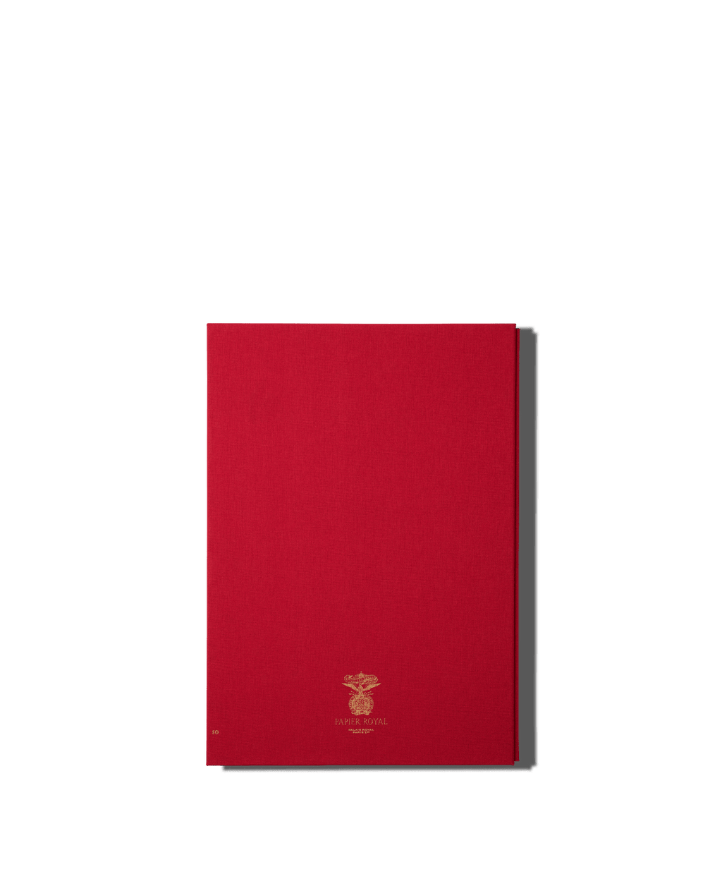 Papier Royal - Royal Notebook A4 Dark Red Canvas - Papier Royal