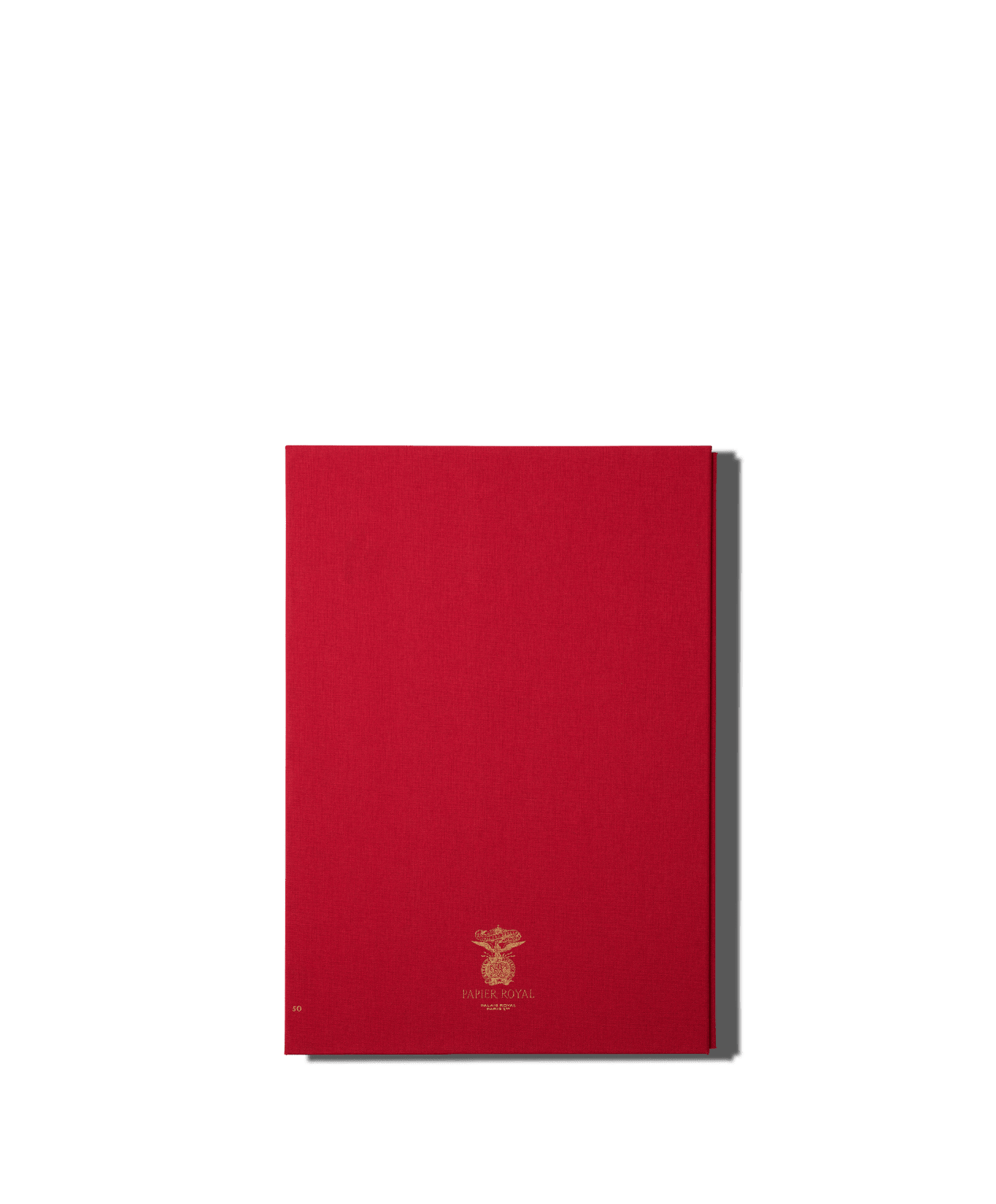 Papier Royal - Royal Notebook A4 Dark Red Canvas - Papier Royal