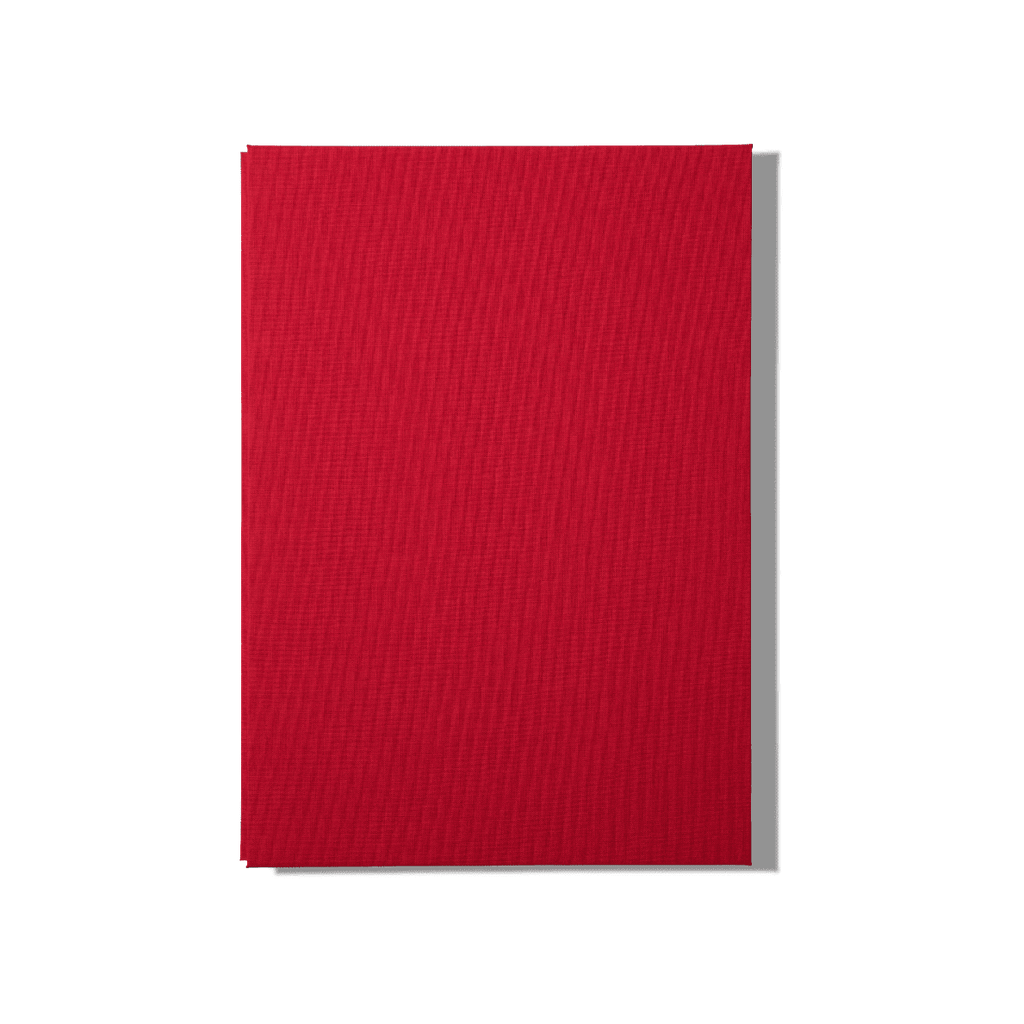 Papier Royal - Royal Notebook A4 Dark Red Canvas - Papier Royal