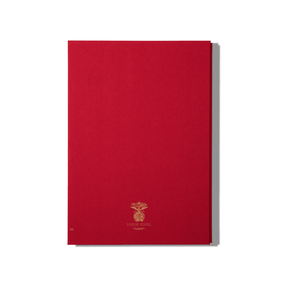 Papier Royal - Royal Notebook A4 Dark Red Canvas - Papier Royal