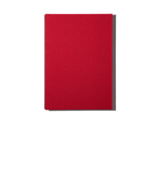 Papier Royal - Royal Notebook A4 Dark Red Canvas - Papier Royal