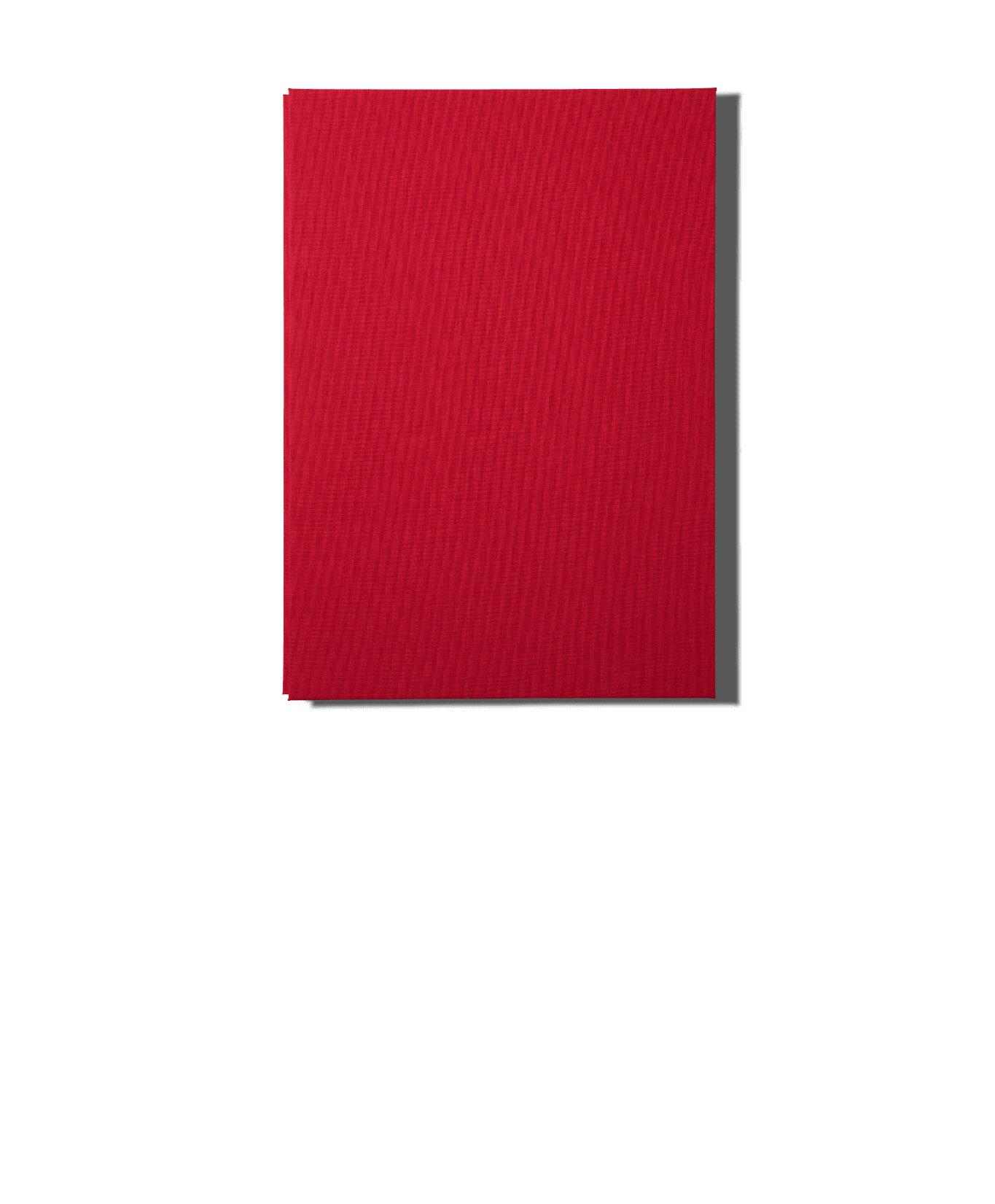 Papier Royal - Royal Notebook A4 Dark Red Canvas - Papier Royal