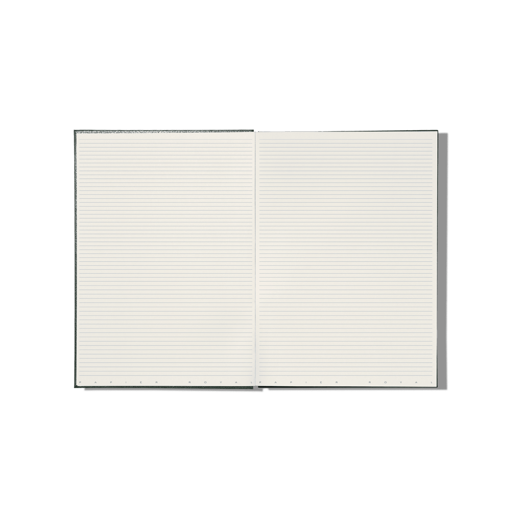Papier Royal - Royal Notebook A4 Dark Red Canvas - Papier Royal