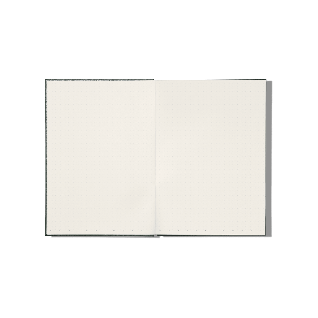 Papier Royal - Royal Notebook A4 Dark Red Canvas - Papier Royal