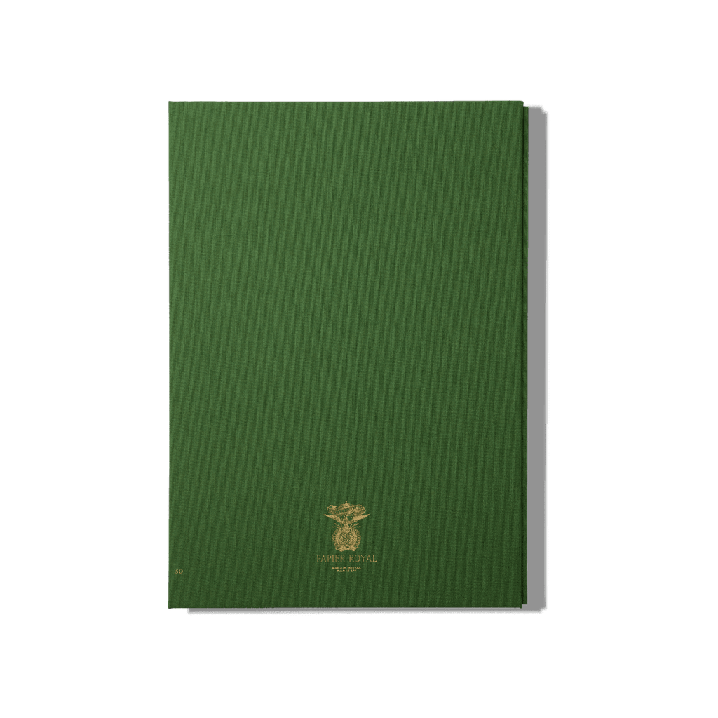Papier Royal - Royal Notebook A4 Dark Red Canvas - Papier Royal