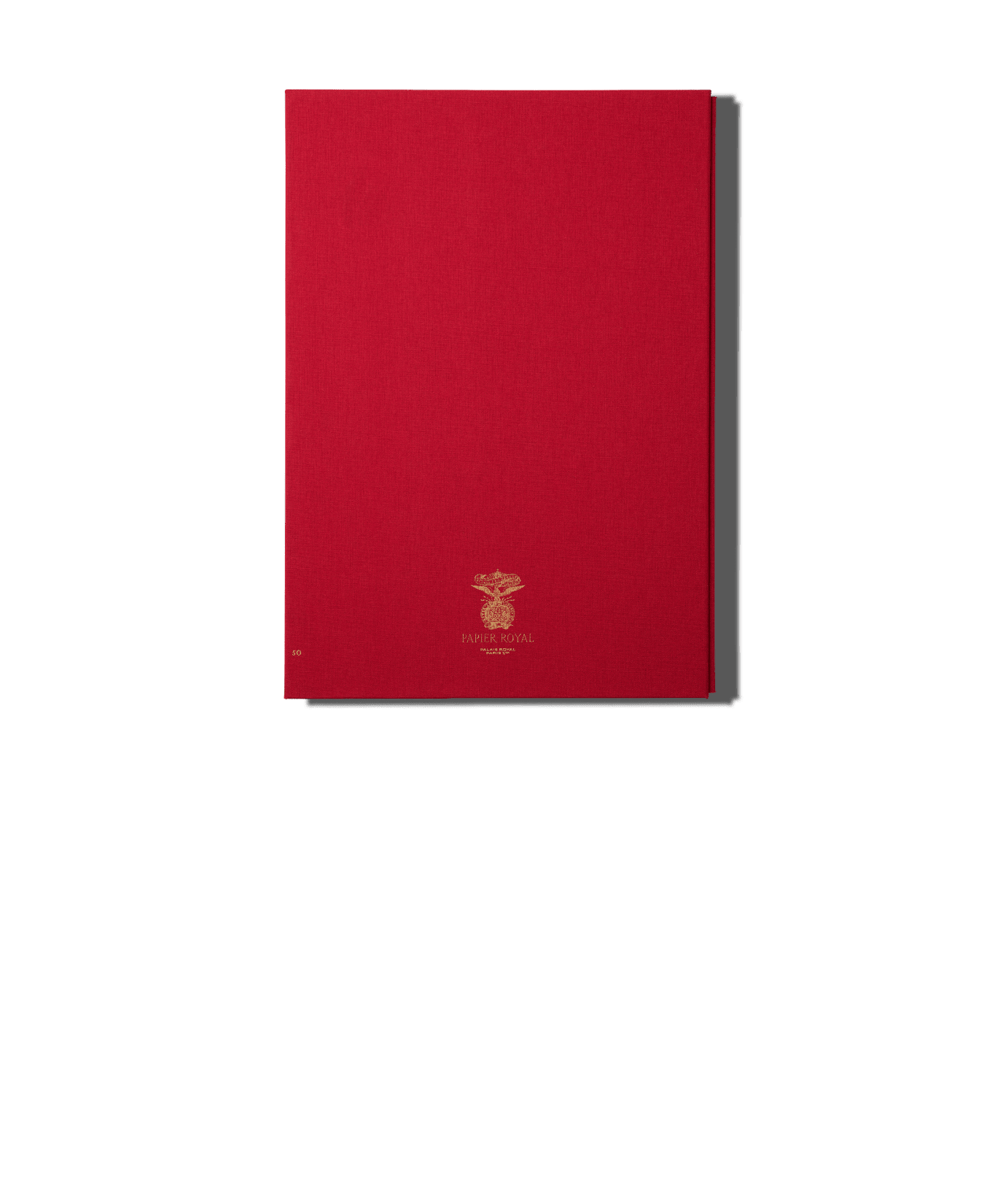 Papier Royal - Royal Notebook A4 Dark Red Canvas - Papier Royal