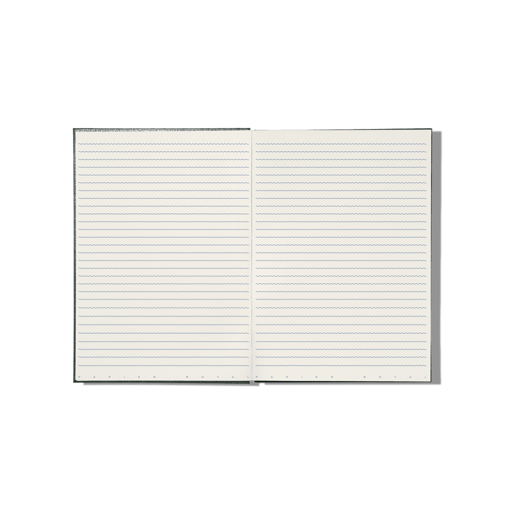 Papier Royal - Royal Notebook A4 Dark Red Canvas - Papier Royal