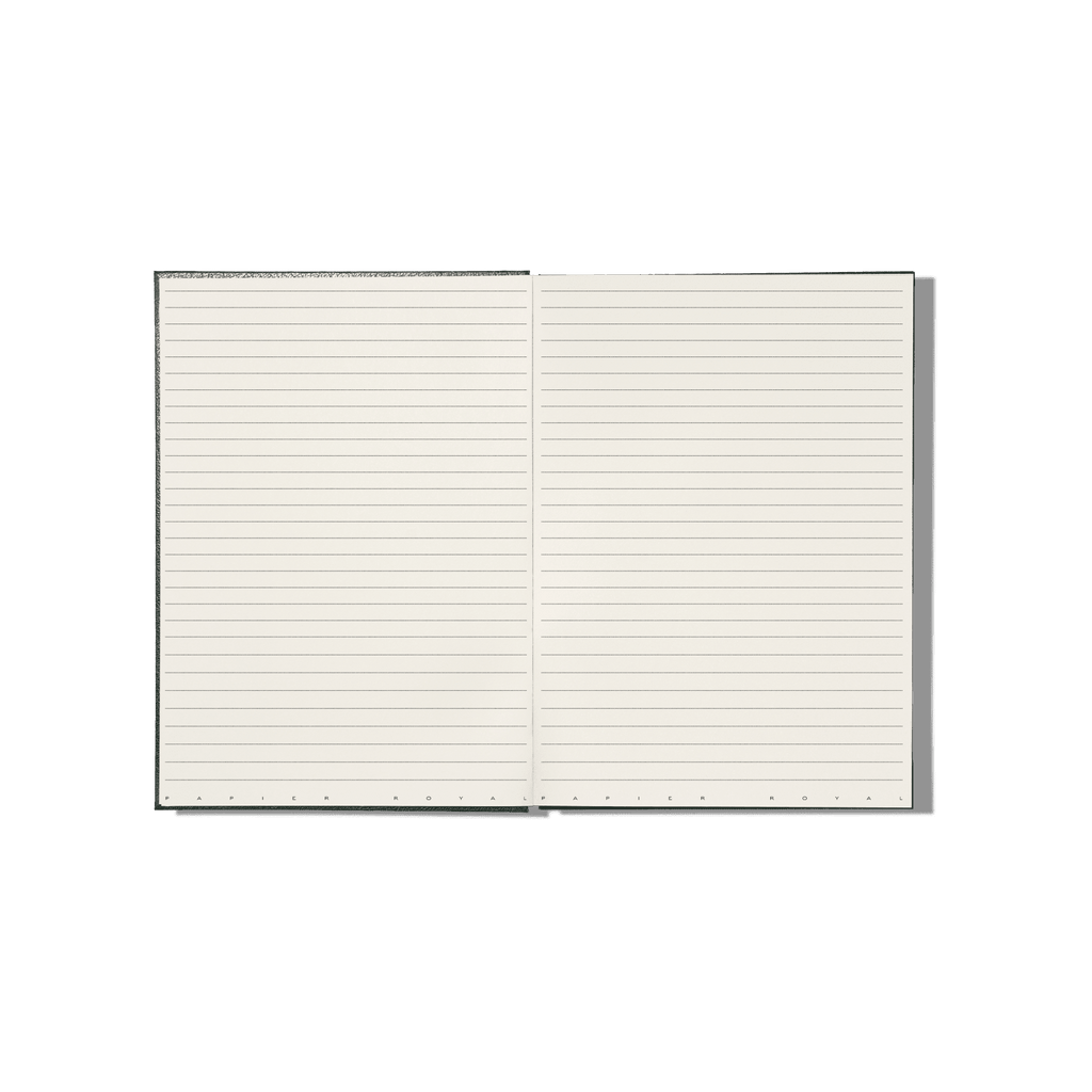 Papier Royal - Royal Notebook A4 Dark Red Leather - Papier Royal