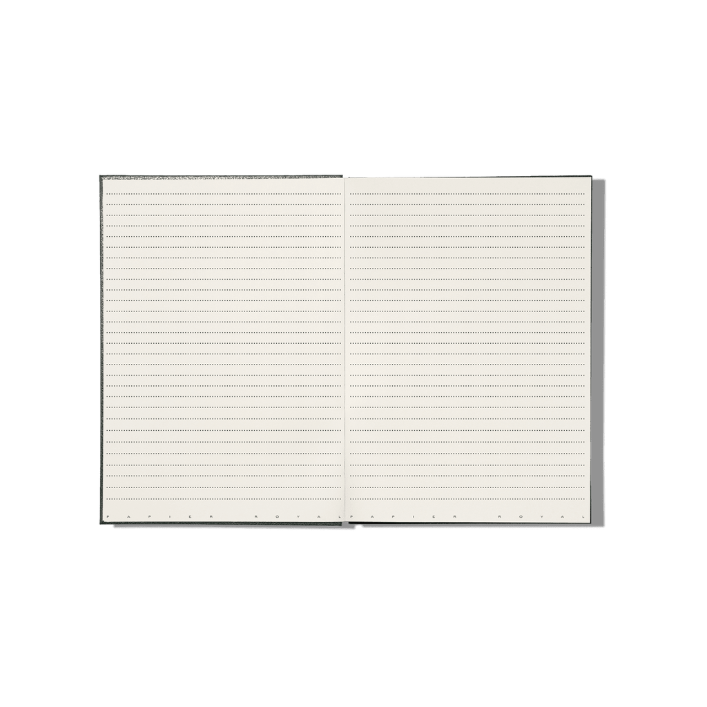 Papier Royal - Royal Notebook A4 Dark Red Leather - Papier Royal