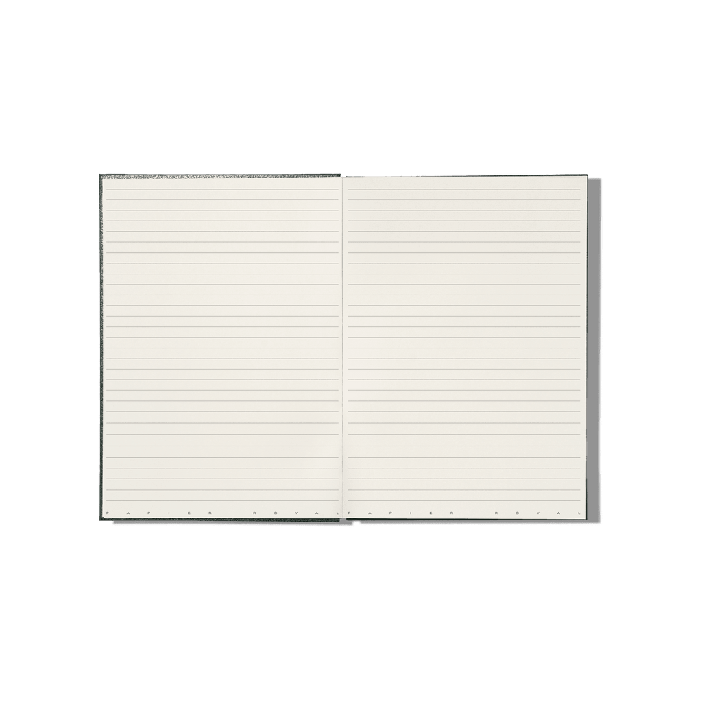 Papier Royal - Royal Notebook A4 Dark Red Leather - Papier Royal