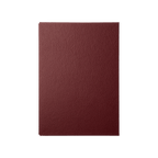 Papier Royal - Royal Notebook A4 Dark Red Leather - Papier Royal