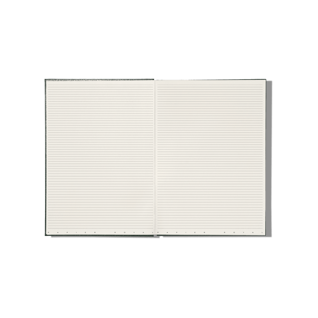 Papier Royal - Royal Notebook A4 Dark Red Leather - Papier Royal
