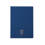 Papier Royal - Royal Notebook A5 Dark Blue Canvas - Papier Royal