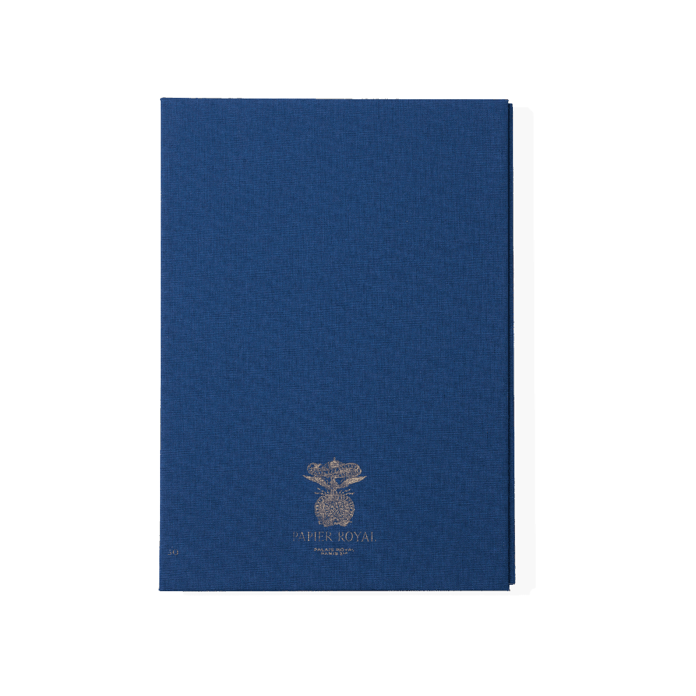 Papier Royal - Royal Notebook A5 Dark Blue Canvas - Papier Royal