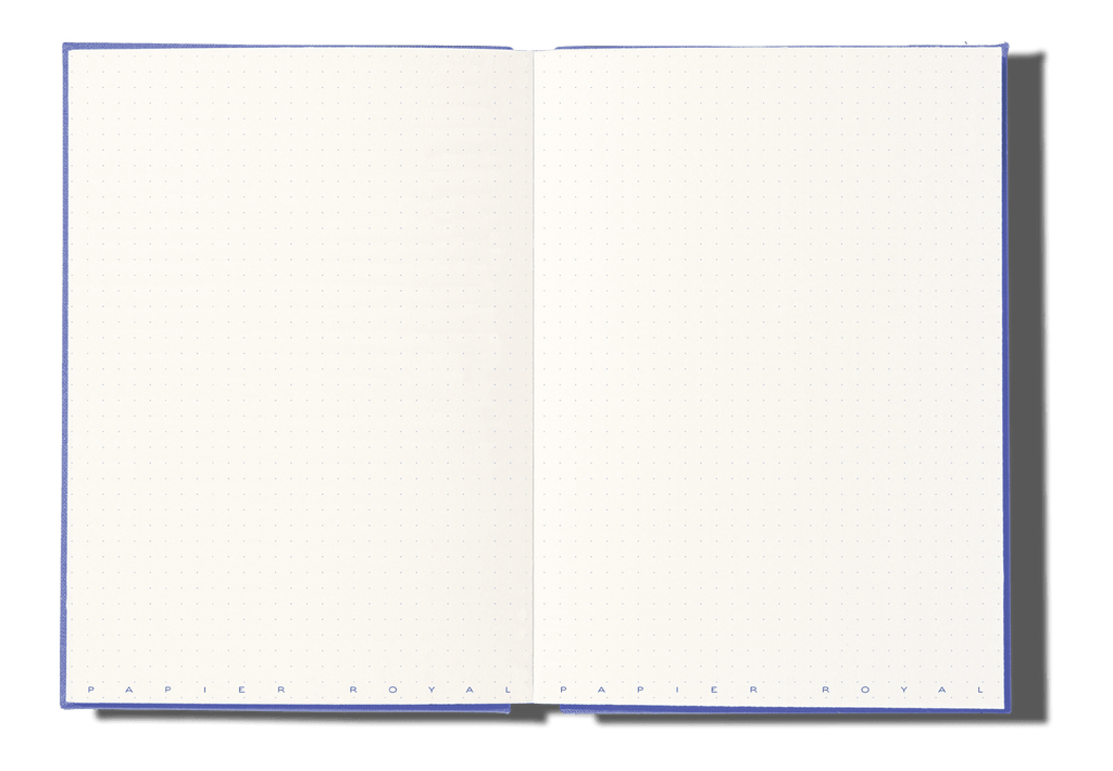 Papier Royal - Royal Notebook A5 Dark Blue Canvas - Papier Royal