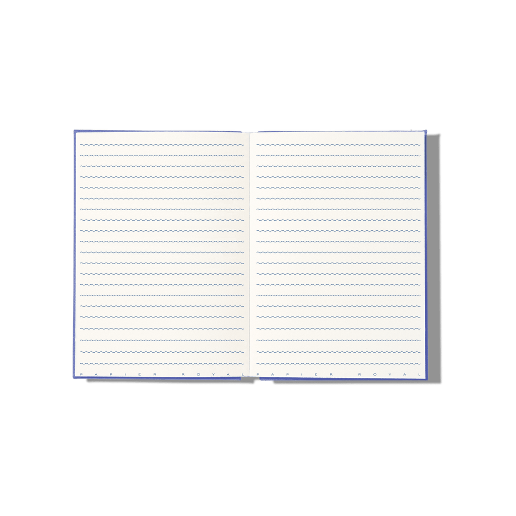Papier Royal - Royal Notebook A5 Dark Blue Canvas - Papier Royal
