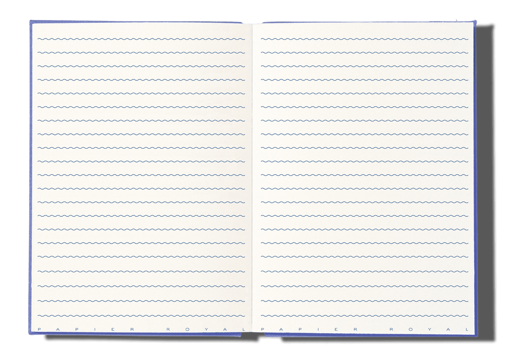 Papier Royal - Royal Notebook A5 Dark Blue Canvas - Papier Royal