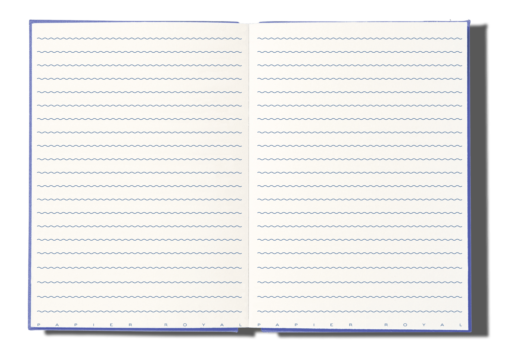 Papier Royal - Royal Notebook A5 Dark Blue Canvas - Papier Royal