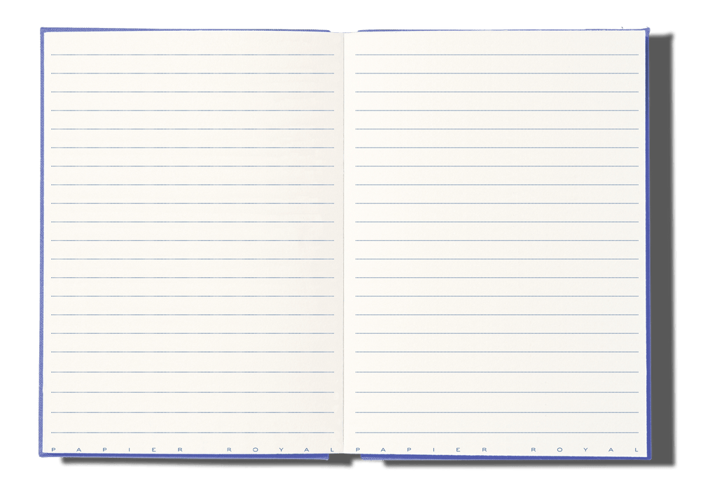 Papier Royal - Royal Notebook A5 Dark Blue Canvas - Papier Royal
