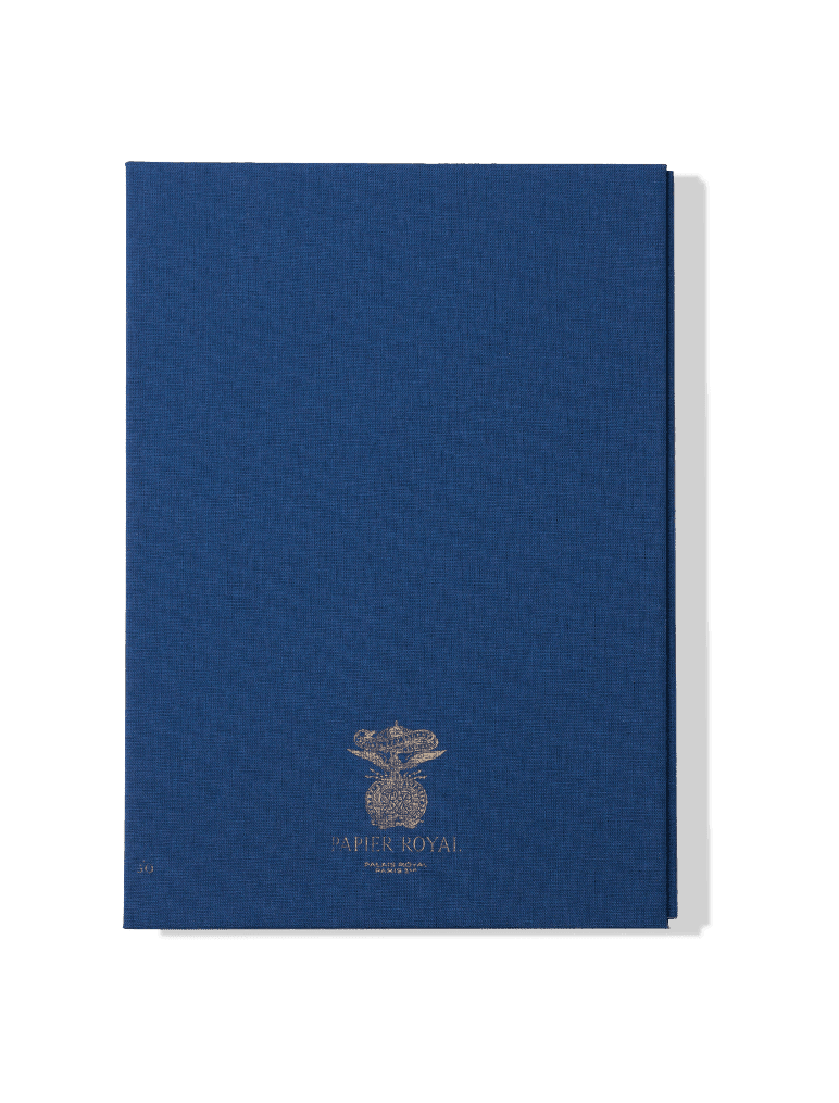 Papier Royal - Royal Notebook A5 Dark Blue Canvas - Papier Royal