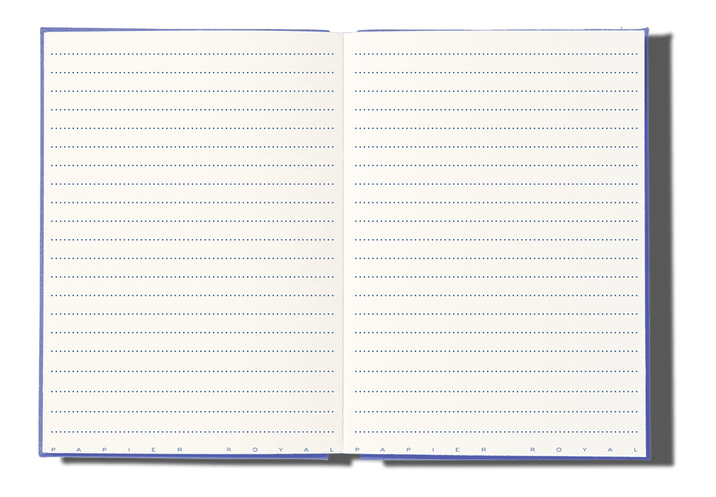 Papier Royal - Royal Notebook A5 Dark Blue Canvas - Papier Royal